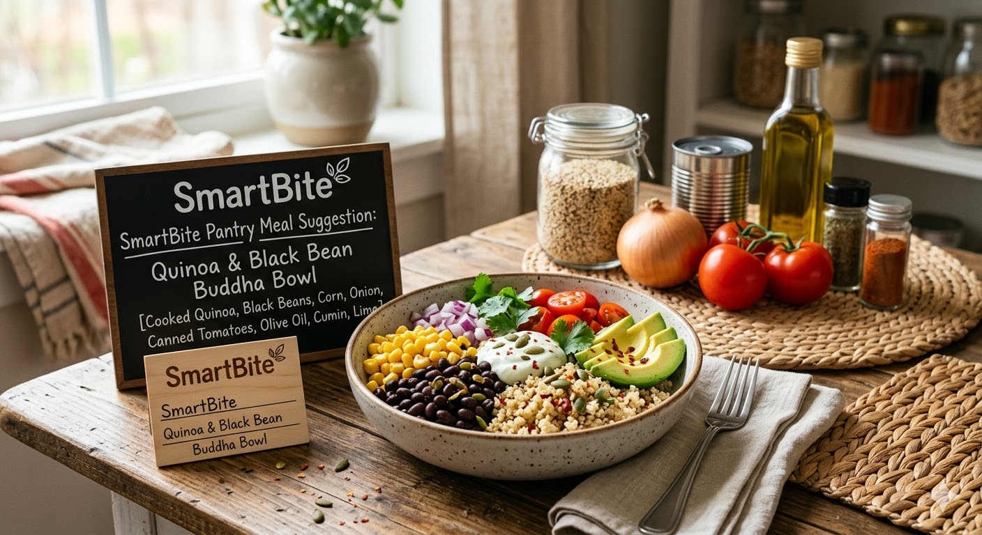 SmartBite: Healthy Meal App Based On Pantry Items